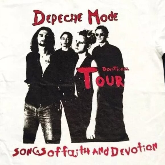 Depeche Mode 1993 Devotional Tour 2 Sided Rock Band Graphic Music Fan Gift Tee79 - Picture 2 of 6